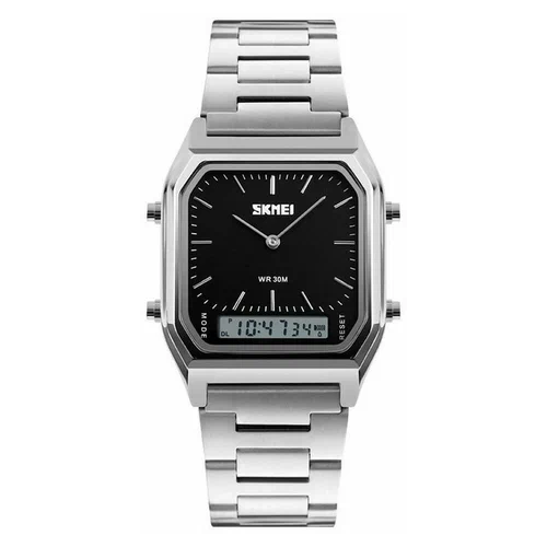 Наручные часы CASIO, серебряный, серый