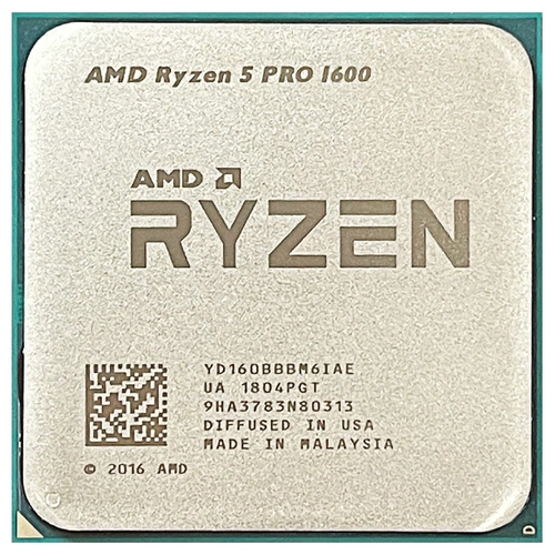 Процессор AMD Ryzen 5 PRO 1600 AM4, 6 x 3200 МГц, OEM