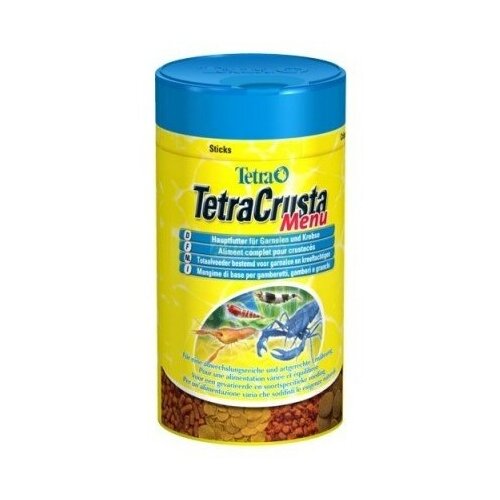 Корм для ракообразных Tetra Crusta Menu 100 мл, 4 вида корма в одной баночке (3 шт)
