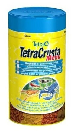 Корм для ракообразных Tetra Crusta Menu 100 мл, 4 вида корма в одной баночке (2 шт)