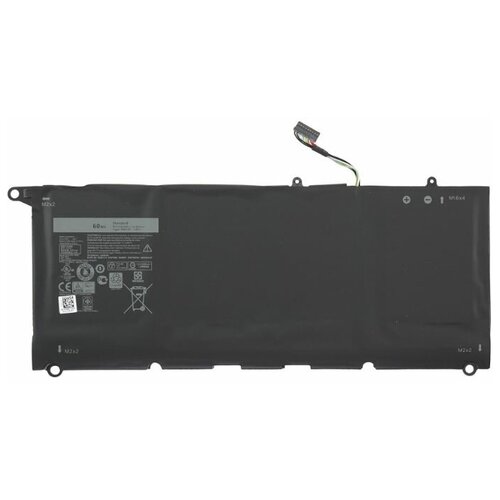 Аккумулятор (батарея) для ноутбука Dell XPS 13 Ultrabook 9350 (PW23Y 7,6V 8085 mAh)