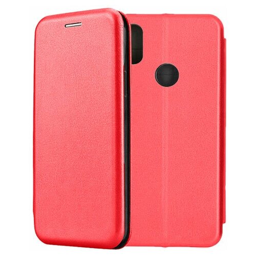 Чехол-книжка Fashion Case для Xiaomi Redmi Note 7 / Pro красный чехол книжка fashion case для xiaomi redmi note 7 pro темно синий