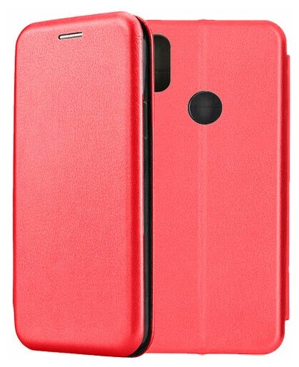 Чехол-книжка Fashion Case для Xiaomi Redmi Note 7 / Pro красный