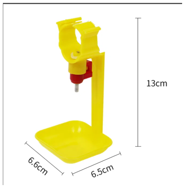 Ниппельные поилки для птицы 3шт для цыплят бройлеров кур несушек в брудере автопоилка для курей перепелов - фотография № 6
