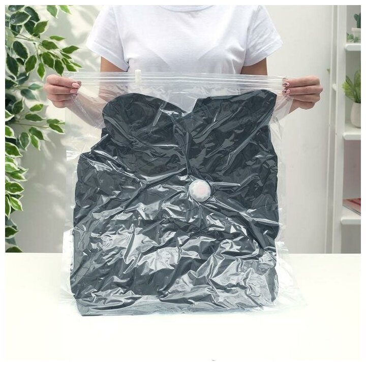 --- Вакуумный пакет для хранения одежды "Морской бриз", 50×60 см, ароматизированный - фотография № 3