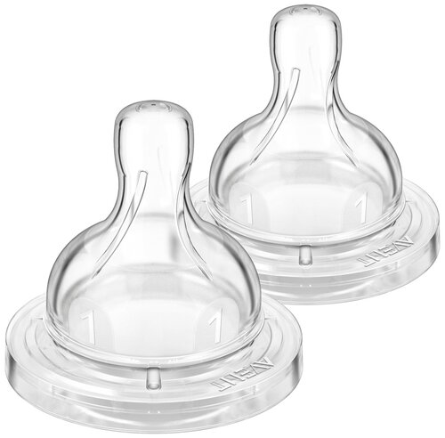 Соска Philips AVENT Anti-colic SCF631/27 силиконовая 0м+, 2 шт.