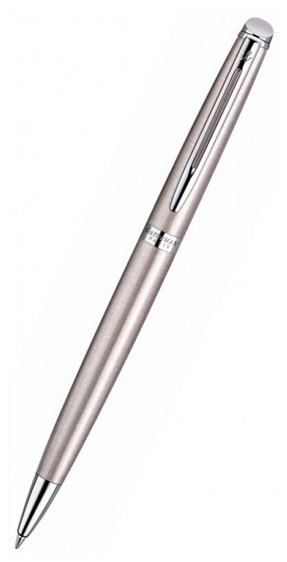 Ручка шариковая Waterman Hemisphere (CWS0920470) Steel CT M син. черн. подар. кор.