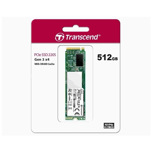 SSD диск Transcend 220S 512GB M.2 2280 TS512GMTE220S