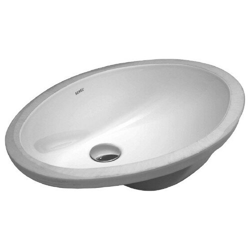 Раковина встраиваемая Serel 0551 43x30.5 см, антибактериальное покрытие, цвет белый