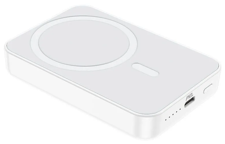 Внешний аккумулятор MagSafe Borofone BJ25 8000 mAh белый