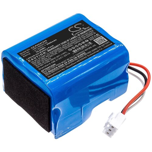 Аккумулятор CS-PHC672VX для пылесоса Philips SpeedPro, SpeedPro Aqua, FC6729 21.6V 2500mAh / 54.00Wh for 2pcs hepa filter replacement philips fc8009 81 fc6723 fc6724 fc6725 fc6726 fc6727 fc6728 fc6729 vacuum cleaner parts