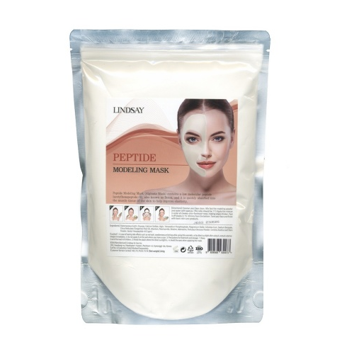 фото Lindsay альгинатная маска с пептидами peptide modeling mask