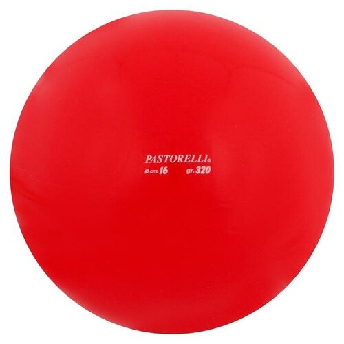 фото Мяч гимнастический pastorelli, 16 см, цвет красный mikimarket