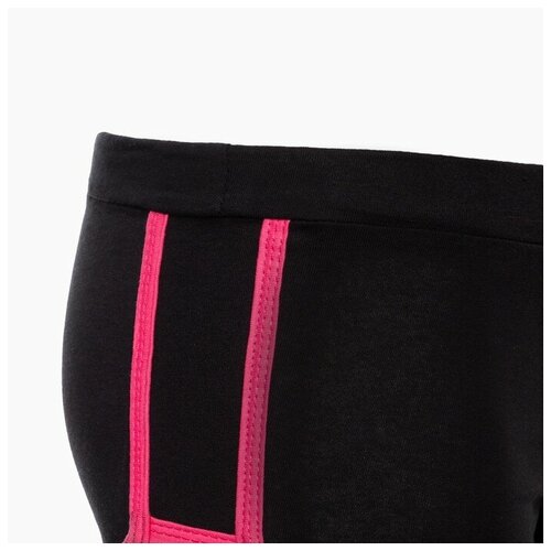 фото Шорты женские пляжные, цвет черный микс, размер 42 lovetex.store