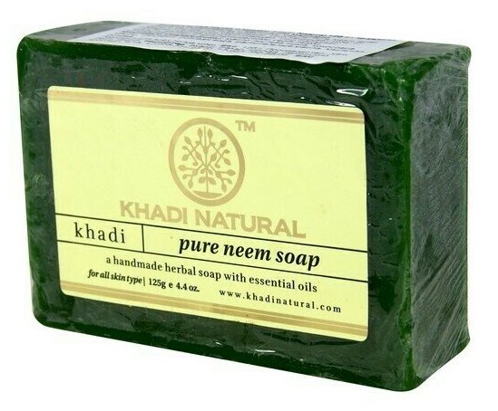 Натуральное мыло с Нимом Khadi Natural 125 г