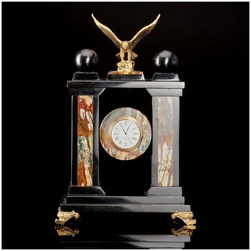 фото Часы из натурального камня «орел» златоуст русь великая