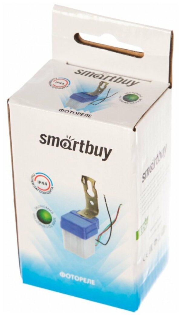 датчик световой 6а 1400вт ip44 sbl-fr-600 smartbuy - фото №5