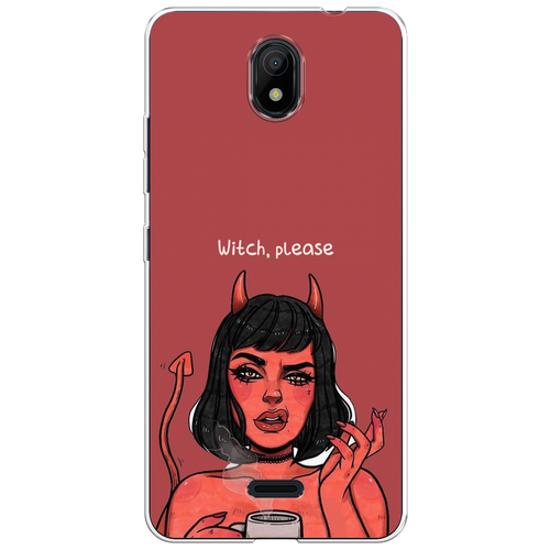 Силиконовый чехол на Nokia C100 / Нокия C100 Evil Girl силиконовый чехол на nokia c100 нокия c100 бриллианты