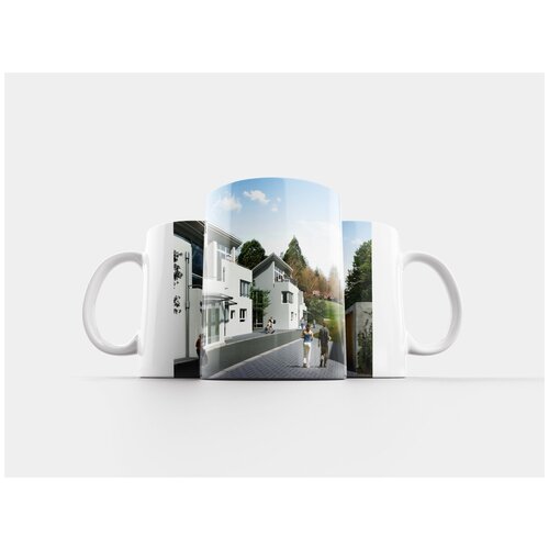 фото Кружка "жилой дом, вилла, рендеринг" 320 мл lotsprints