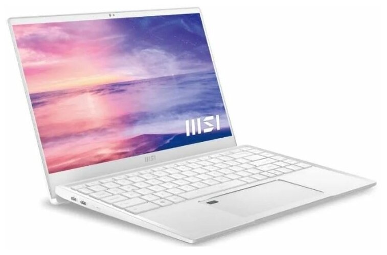 MSI Prestige 14 A11SC-079RU Tiger lake i7-1195G716GB1TB SSDnoODD14 FHD 60Hz IPSGTX1650 GDDR6 4GBWiFiBTWin 10Pure White