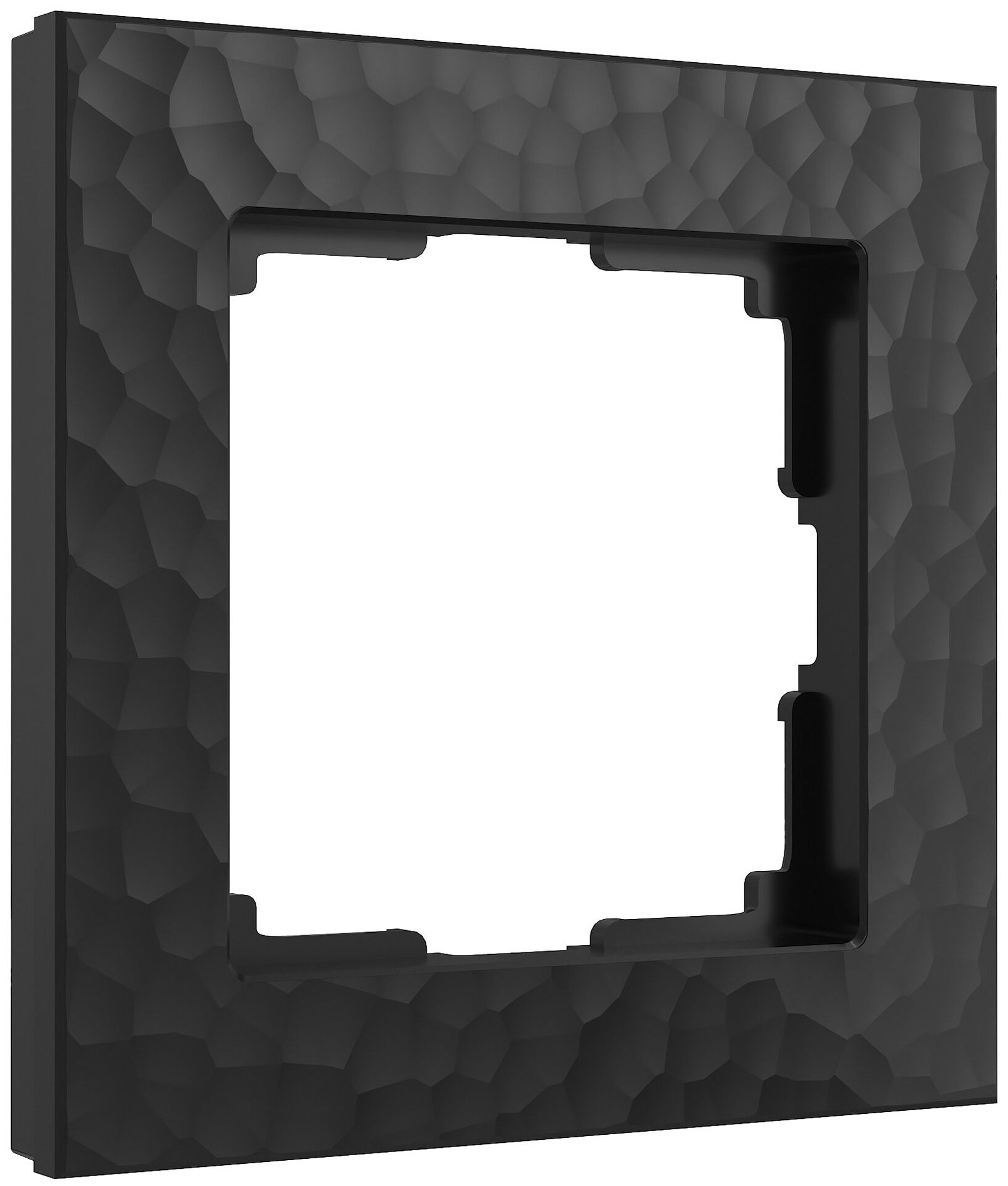 Рамка из пластика на 1 пост Werkel Hammer W0012408 черный
