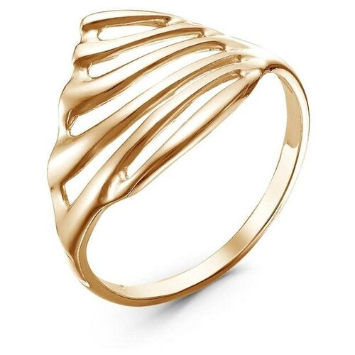 фото Кольцо "горы", позолота, 18 размер сима-ленд