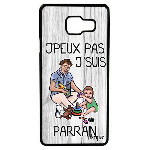 фото Противоударный чехол на смартфон // samsung galaxy a3 2016 // "не могу - стал крестным!" карикатура шутка, utaupia, светло-серый