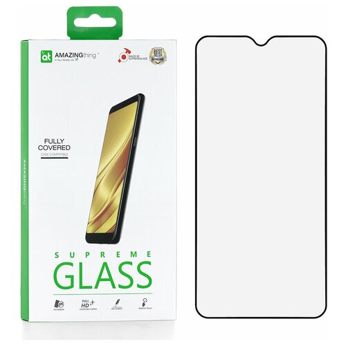 Защитное стекло Xiaomi Redmi 8A Amazingthing Silk Full Glue Black 0.33mm