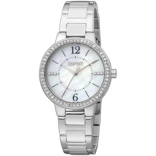 фото Наручные часы esprit часы наручные женские esprit es1l228m2085, кварцевые, 32 мм, серебряный