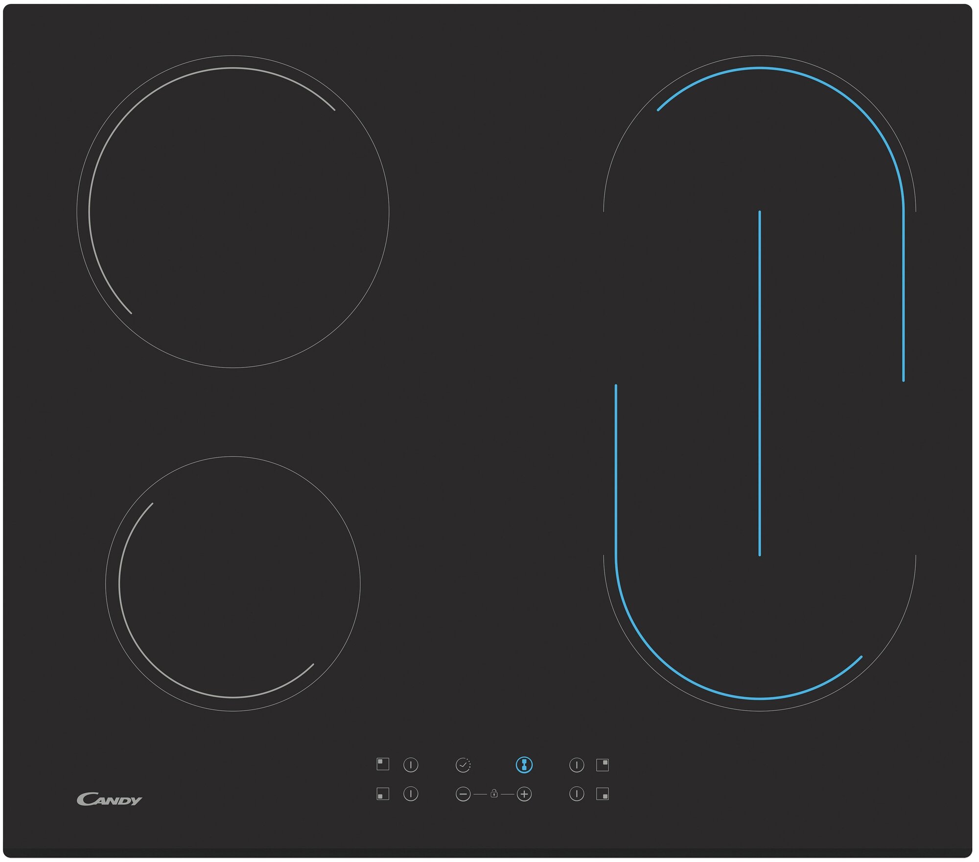 электрическая варочная панель Candy CH 64 BVT - фотография № 1