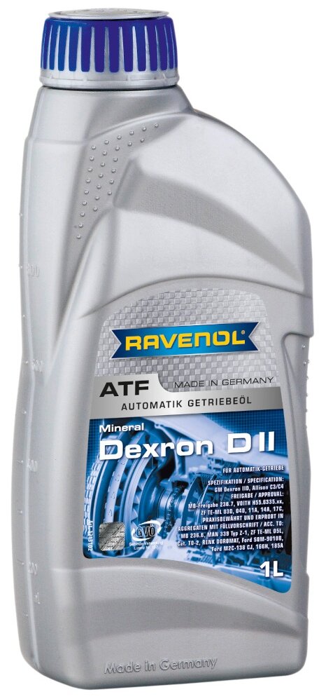 Трансмиссионное масло RAVENOL ATF Dexron DII ( 1л) new