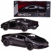 Машинка металлическая Uni-Fortune RMZ City серия 1:32 Lamborghini Huracán LP610-4 инерционная, цвет матовый черный, двери открываются