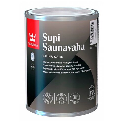 Tikkurila Supi Saunavaha/Тиккурила Супи Саунаваха, 2,7л,воск для сауны