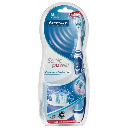Зубная щетка Trisa Sonicpower akku 661910-Blue 174900₽