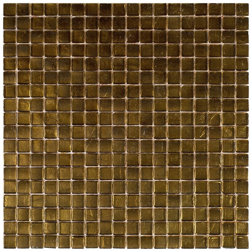Мозаика Alma B48 из глянцевого цветного стекла размер 29.5х29.5 см чип 15x15 мм толщ. 4 мм площадь 0.087 м2 на бумаге