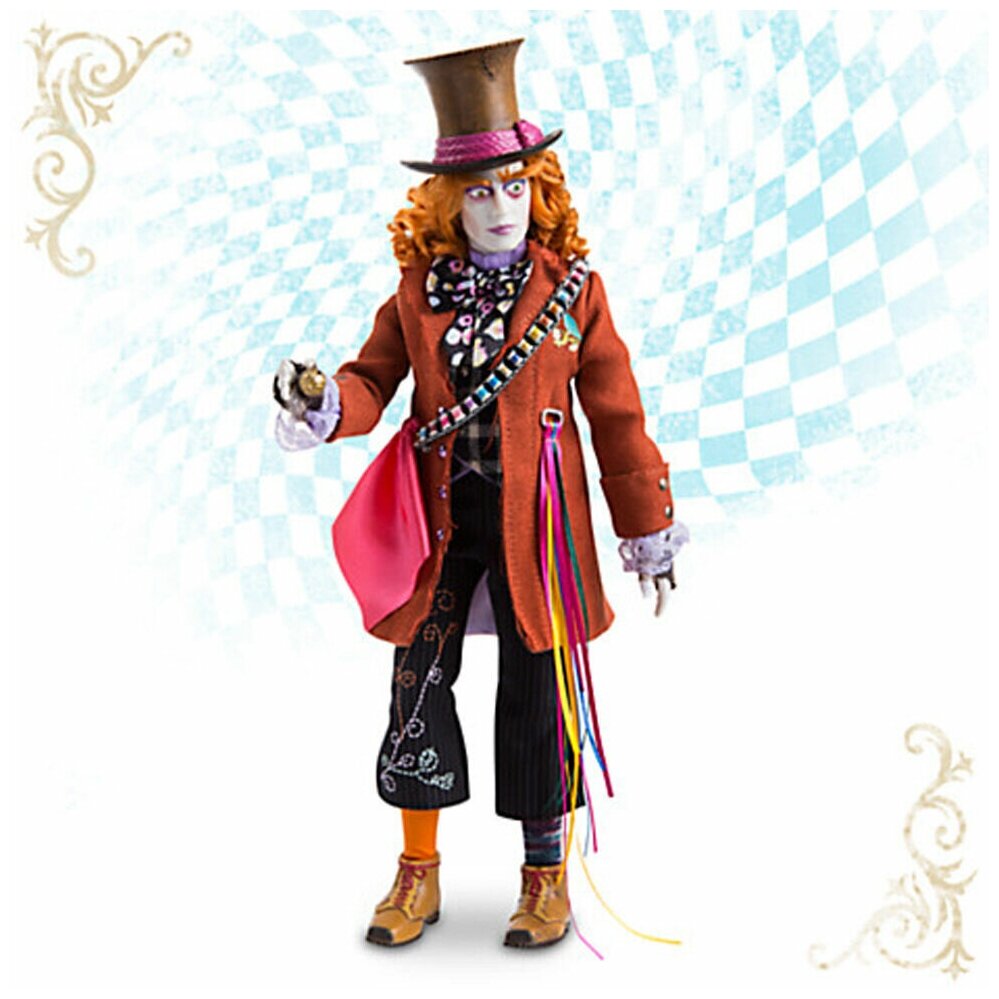 Кукла Disney Mad Hatter Film Collection Alice Through the Looking Glass (Дисней Безумный Шляпник, Алиса в Зазеркалье)