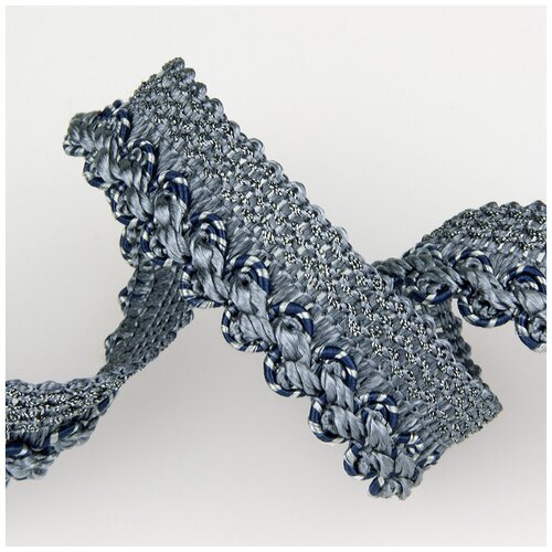 Сутаж отделочный Mirtex 903-11 серый (2,3см/12м)