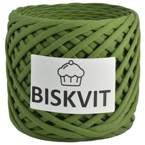 Трикотажная пряжа Biskvit Хаки