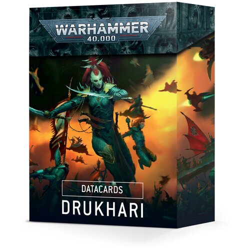 фото Дополнение для настольной игры warhammer 40 000 - drukhari datacards games workshop