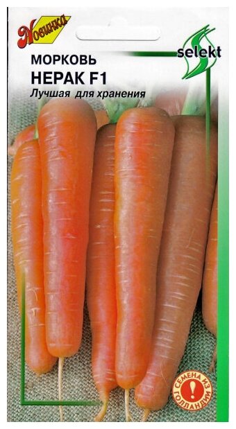 Морковь Нерак F1, 190 семян