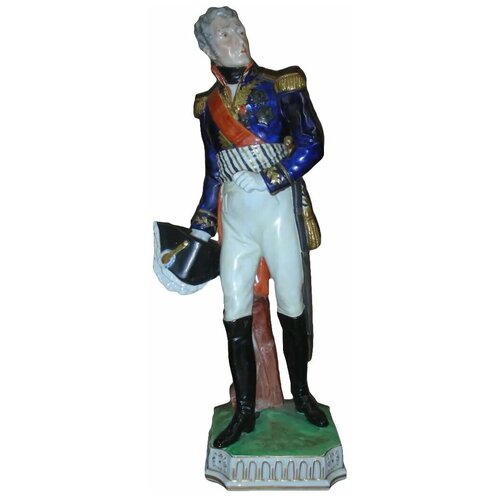 Статуэтка фарфор Солдат. Полководец Жан Ланн