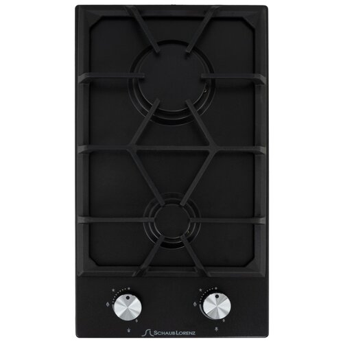 Варочная панель встраиваемая газовая Schaub Lorenz SLK GS3229 30см чёрный газконтроль автоподжиг конфорка Highspeed 999000₽