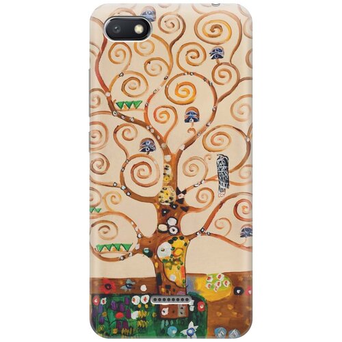 фото Gosso ультратонкий силиконовый чехол-накладка для xiaomi redmi 6a с принтом "климт"