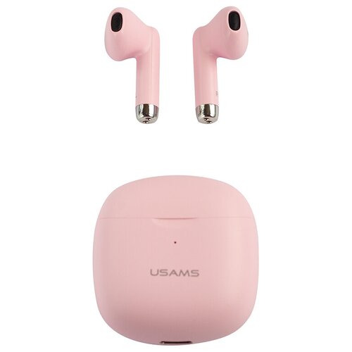 Стереогарнитура Bluetooth Usams IA04 Earbuds pink BHUIA04 192200₽