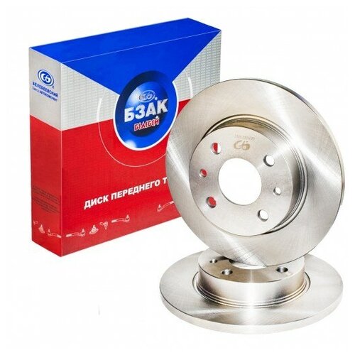 Диски Тормозные Бзак Ваз 2108-09 R13 2шт 906-312 бзак арт 2108-3501070 3938₽