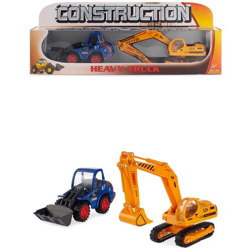 фото Детский игровой набор металлических машинок serinity toys, в наборе 2 машинки