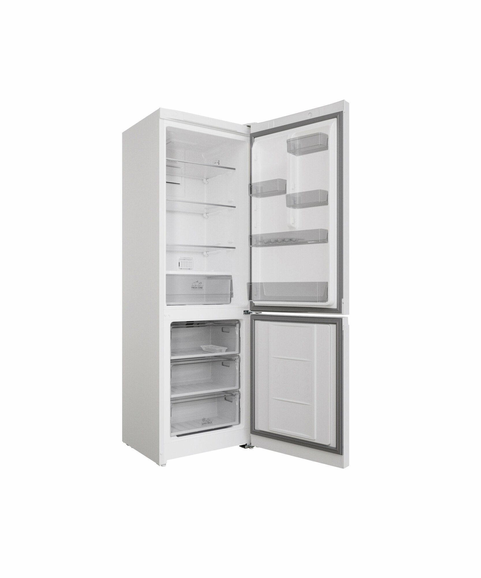 Двухкамерный холодильник Hotpoint HT 5180 W, No Frost, белый