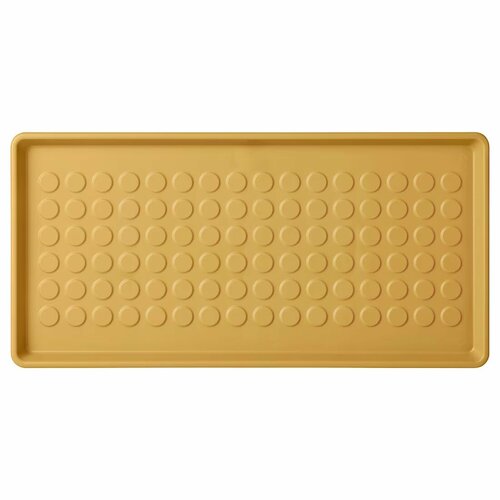 Лоток поддон для обуви IKEA BAGGMUCK 71x35 см темно-желтый 990₽