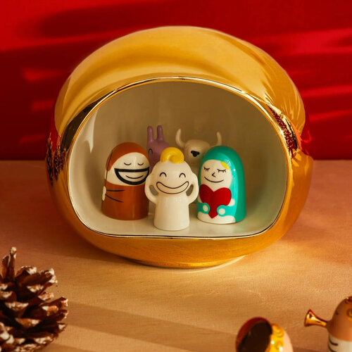 Фарфоровые фигурки ALESSI PRESEPE AMGI10 GD 33000₽