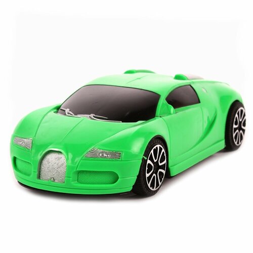 Машина КНР Классическая, инерционная, зеленая, 20 см, в пакете, 336-5 (2400414) машина кнр классическая инерционная голубая 15 5 см пк 9821 1f 2390284